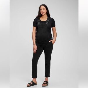 GAP Women's Black Denim Overalls - Maternity